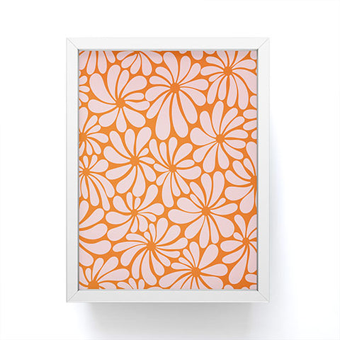 Jenean Morrison All Summer Long in Orange Framed Mini Art Print