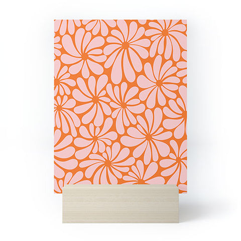 Jenean Morrison All Summer Long in Orange Mini Art Print