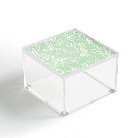 Jenean Morrison Circular Logic Mint Acrylic Box