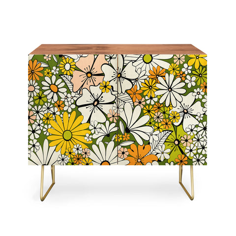 Jenean Morrison Counting Flowers in the 1960s Credenza