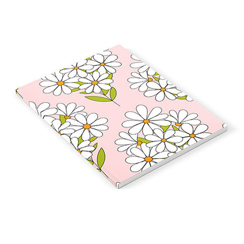 Jenean Morrison Daisy Bouquet Pink Notebook