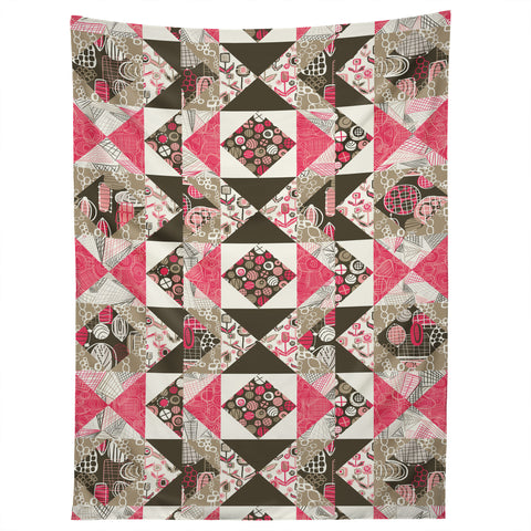 Jenean Morrison Fall Quilt Pink Tapestry