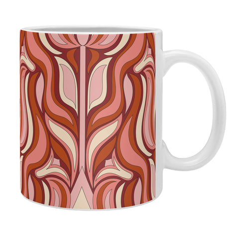 Jenean Morrison Floral Flame Coffee Mug