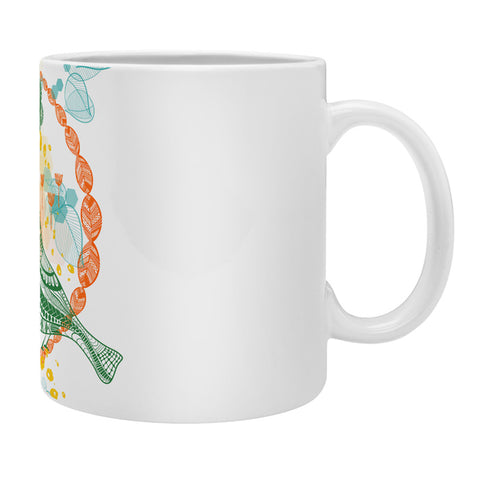 Jenean Morrison Flower and Flight Coffee Mug