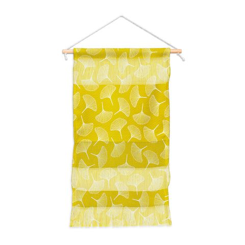 Jenean Morrison Ginkgo Away With Me Yellow Wall Hanging Portrait