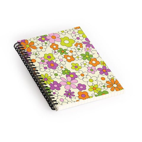 Jenean Morrison Happy Together in Lilac Spiral Notebook