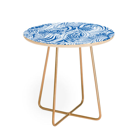 Jenean Morrison I Thought About You Today Round Side Table