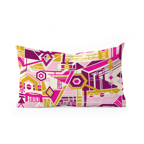Jenean Morrison Late Night Thoughts Oblong Throw Pillow