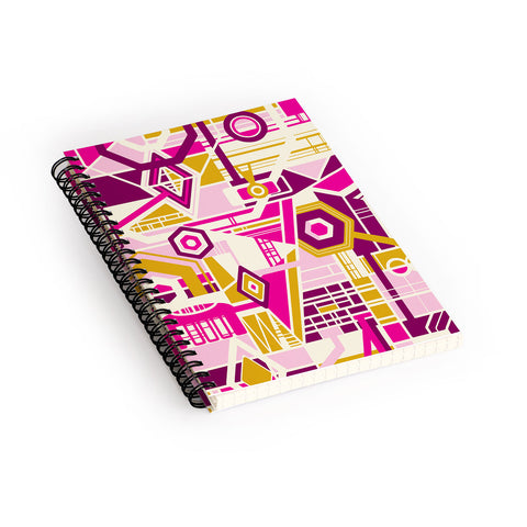 Jenean Morrison Late Night Thoughts Spiral Notebook