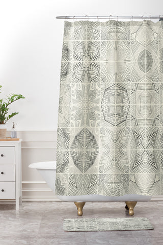 Jenean Morrison Off The Grid Shower Curtain And Mat