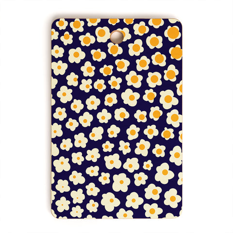 Jenean Morrison Sunny Side Floral Cutting Board Rectangle