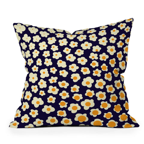 Jenean Morrison Sunny Side Floral Throw Pillow