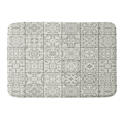 Jenean Morrison Tangled Tiles Memory Foam Bath Mat