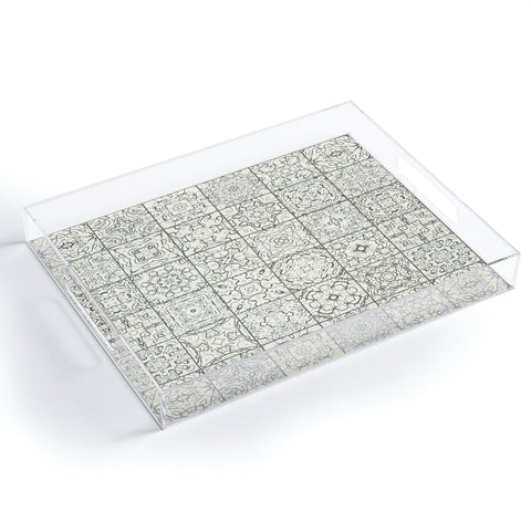 Jenean Morrison Tangled Tiles Acrylic Tray