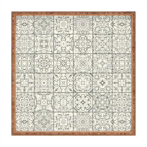Jenean Morrison Tangled Tiles Square Tray