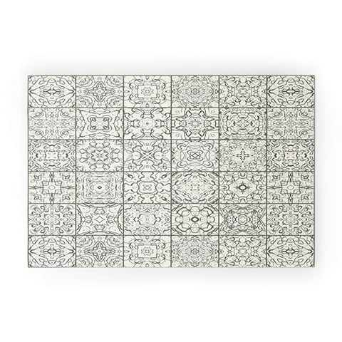 Jenean Morrison Tangled Tiles Welcome Mat