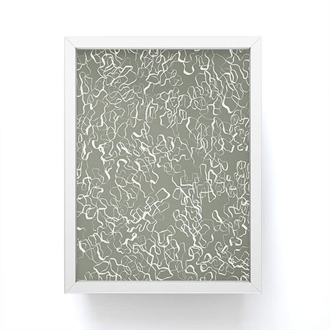 Jenean Morrison Tangles Framed Mini Art Print