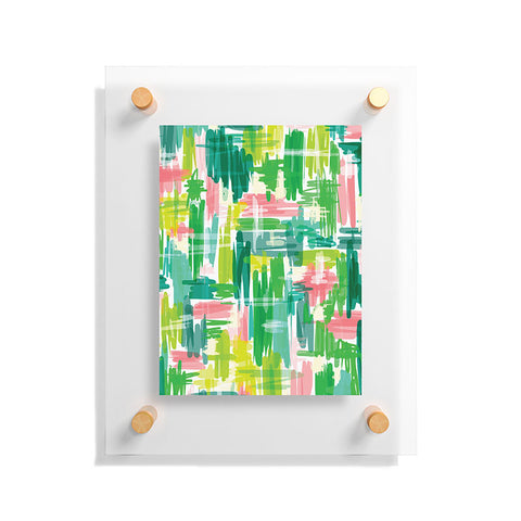 Jenean Morrison Tropical Abstract Floating Acrylic Print