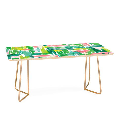 Jenean Morrison Tropical Abstract Coffee Table