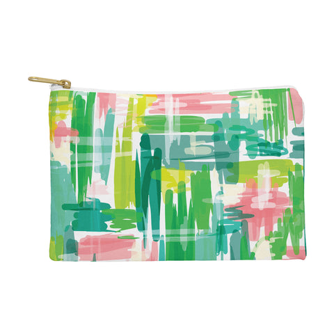 Jenean Morrison Tropical Abstract Pouch