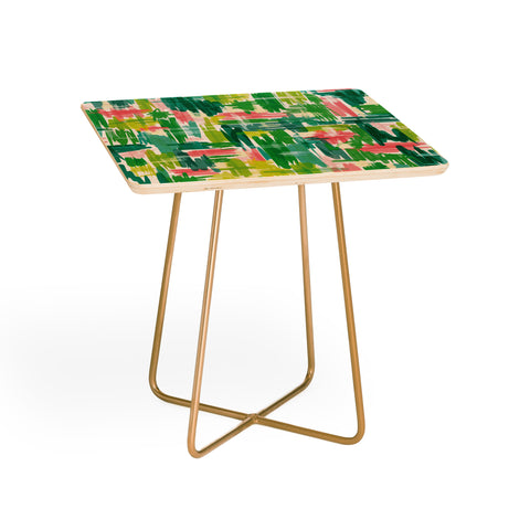 Jenean Morrison Tropical Abstract Side Table