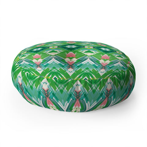 Jenean Morrison Tropical Holiday Floor Pillow Round