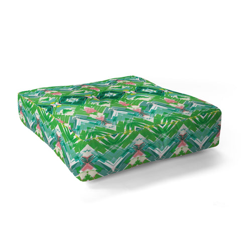 Jenean Morrison Tropical Holiday Floor Pillow Square