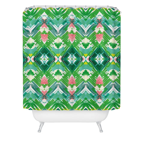 Jenean Morrison Tropical Holiday Shower Curtain
