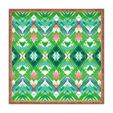 Jenean Morrison Tropical Holiday Square Tray