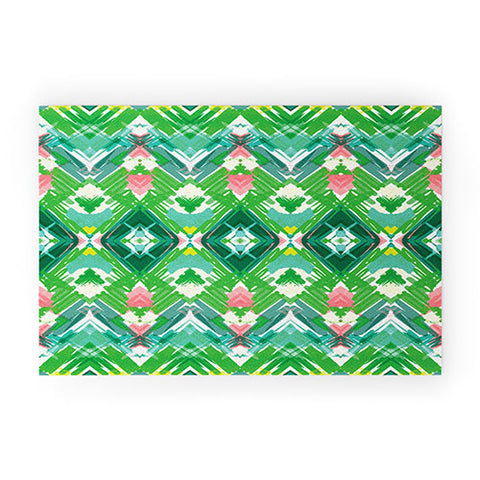 Jenean Morrison Tropical Holiday Welcome Mat