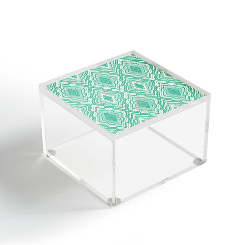 Jenean Morrison Wave of Emotions Teal Acrylic Box