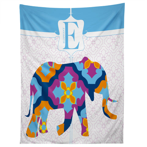 Jennifer Hill Elephant 3 Tapestry