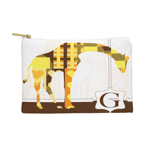Jennifer Hill Geo Giraffe Pouch