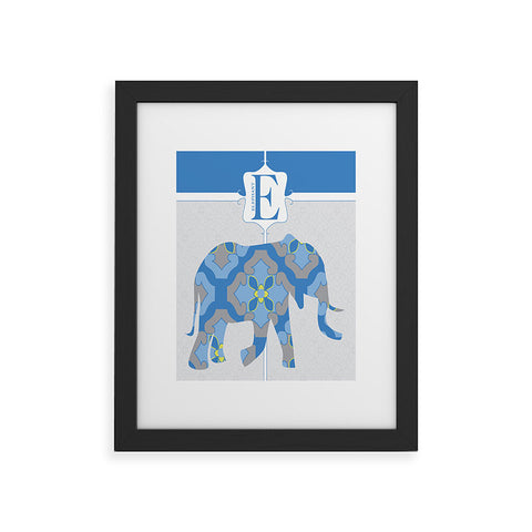 Jennifer Hill Mister Elephant Framed Art Print