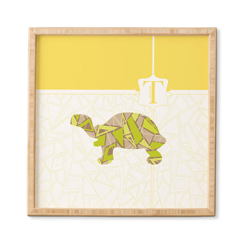 Jennifer Hill Mister Tortoise Framed Wall Art