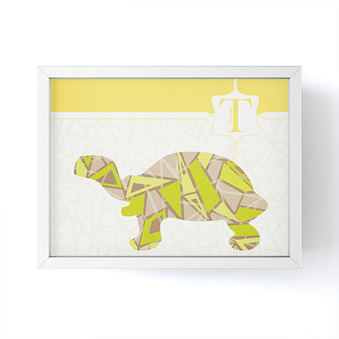 Jennifer Hill Mister Tortoise Framed Mini Art Print