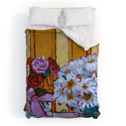Jenny Grumbles Daisies and Roses Comforter