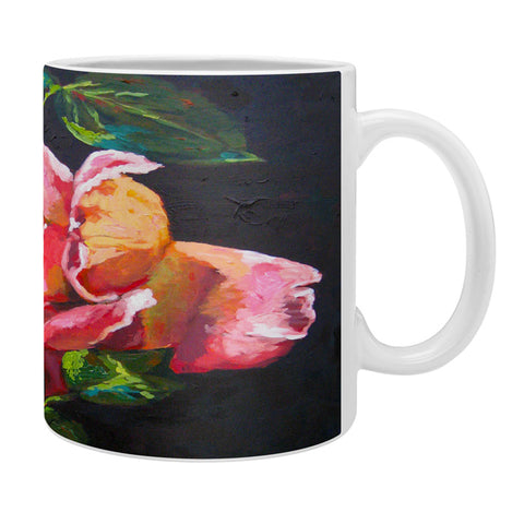 Jenny Grumbles Pink Rose Coffee Mug
