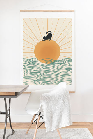 Jimmy Tan Good Morning Meow 7 Sunny Day Art Print And Hanger