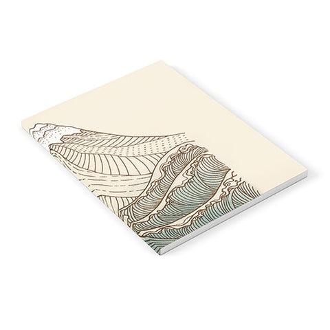 Jimmy Tan Mount Fuji the great wave Notebook