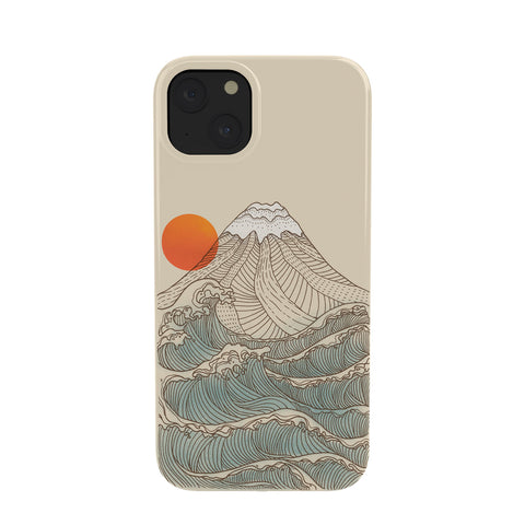 Jimmy Tan Mount Fuji the great wave Phone Case
