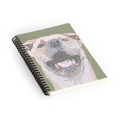 John Turner Jr Dog 1 W Spiral Notebook