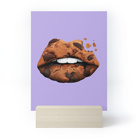 Jonas Loose Cookie Lips Mini Art Print