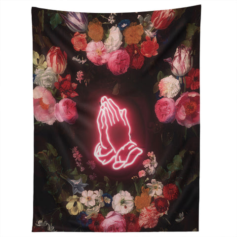 Jonas Loose PRAYING FOR FLOWERS Tapestry