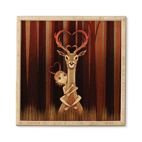 Jose Luis Guerrero Deer 1 Framed Wall Art