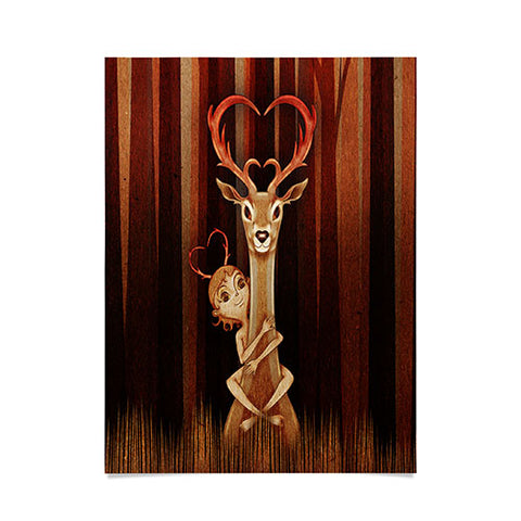 Jose Luis Guerrero Deer 1 Poster