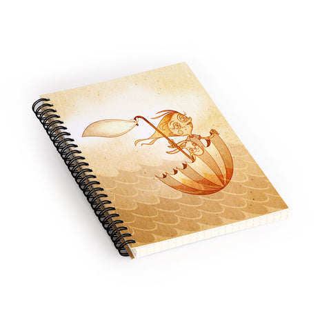 Jose Luis Guerrero Freedom 2 Spiral Notebook