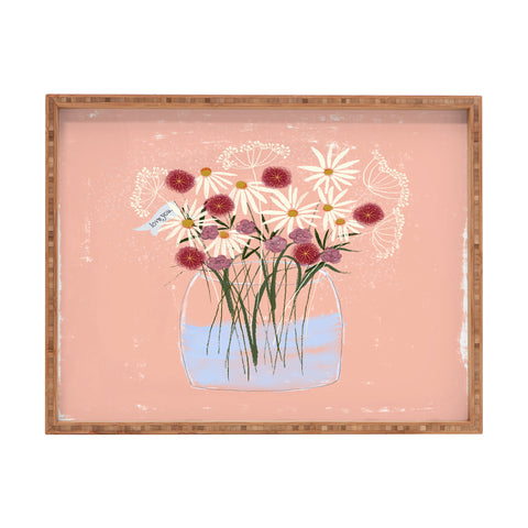 Joy Laforme A Gift for my Love Rectangular Tray