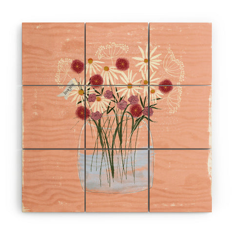 Joy Laforme A Gift for my Love Wood Wall Mural