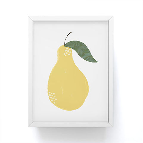 Joy Laforme A Pear is a Pear Framed Mini Art Print